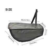 Fleece Lined Wheelchair Controller Warmer Oxford Textile Padded Controller Sleeve Hook-and-Loop Strap Power Wheelchair Joystick Cover Flap Top