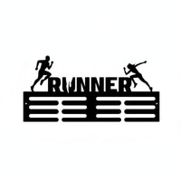 Showcase Achievements Medal Display Hanger Sturdy Steel Construction Wall Mounted Medal Hanger Easy to Install for Runners, Bedroom, Office