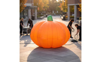 Inflatable Pumpkin Seasonal Inflatable Pumpkin Lightweight Yard Decoration for Garden, Porch