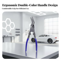 Clip Removal Pliers Non-Marring Auto Clip Pliers Set Ergonomic Handle for Garage