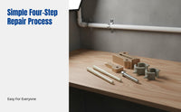 Thermal Bond Pipe Hole Closeer No Wall Breaking Plumbing Repair Kit Quick Leakage Fix Long-Lasting for Homeowners