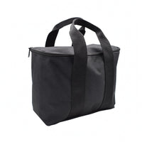 Compact Two-Speaker-Speaker Bag Padded Speaker Carrying Bag Zippered Portable Storage Oxford Cloth