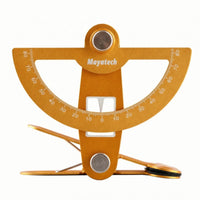 Rudder Angle Ruler Semicircular Travel Adjustment Tool Angle Ruler with Clamp for RC Controllers, Workshop