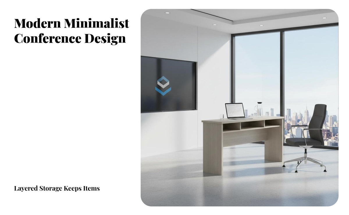 Stable Design Modern Speech Stand Long-Lasting Speaking Lectern Easy Assembly Floor Podium Multipurpose for Company Leaders, Presenters, Training Centers, Lecture Halls, Auditoriums, Auditorium