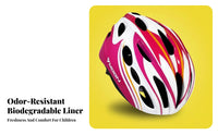 Shock Resistant Kids Multi-Sport Helmet Safety Certified Multi-Sport Helmet Ventilated Design for Roller Skating, Skateboarding, Scootering
