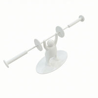 Sculpture-Style Toilet Tissue Holder Athletic Figure Decorative Toilet Tissue Stand