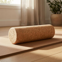 Freestanding Cork Massage Tool Textured Solid Cork Massage Tool Rigid Uncoated Finish
