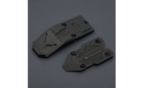 2 Pieces Underbody Guard Wear-Resistant-Resistant RC Chassis Guard Lightweight RC Gearbox Protector for Hobbyists