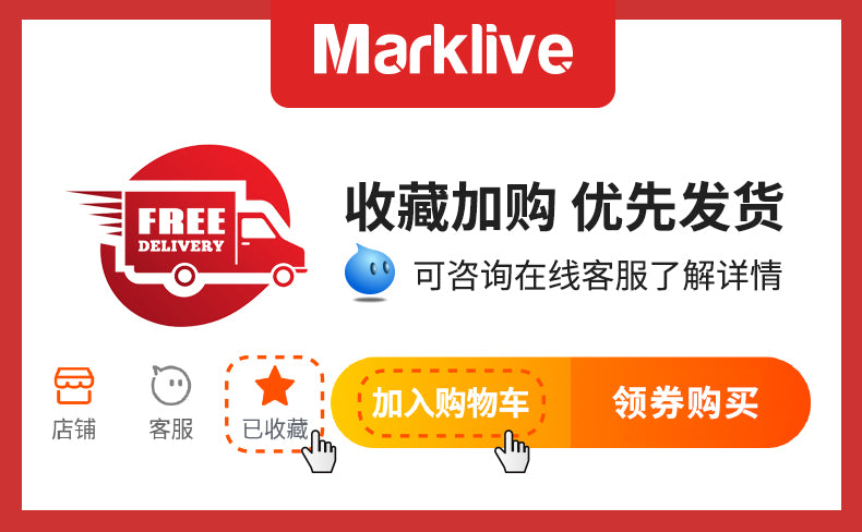 德国marklive蒸汽清洁机多功能家用一体厨房油烟高温高压家电清洗 2023年全新升级款【标准款】