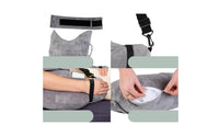 Arm Pillow with Shoulder Strap Adjustable Arm Support Pillow Supportive Cushioned for Post-Surgery Patients, Bed, Sofa