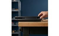 Tail Vise Sliding Table Vise with Handwheel Clamp Bolt-down Heavy-Duty for Woodworkers, Workshop