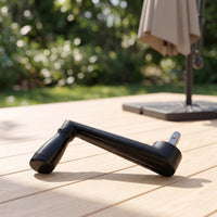 Patio Umbrella Crank Handle Hand Turn Simple Assembly Part to Install