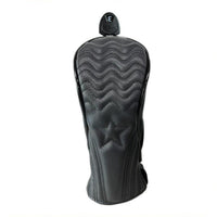 3 Pieces Driver Course Wood Headcovers Wear-Resistant Driver Course Wood Cover PU Leather Sport Club Cover Set Snug Fit