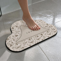 Diatomaceous Earth Bath Mat Non-Slip Absorbent Quick Dry for Bathroom Entrance
