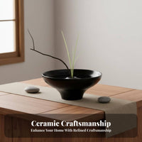 Flower Vase Traditional Aesthetic Flower Arranging Minimalist Design Pot for Hobbyists, Beginners