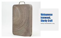 Vietnamese Ironwood Chopping Board, Durable Hardwood, Double-Sided, Home Kitchen Use