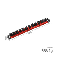 Wall-Installed Screwdriver Organizer Space Saving Screwdriver Tool Holder Easy to Install Tool Holder Rail for Mechanics, DIY Users, Workshop