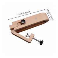 Adjustable Leather Craft Clamp Foldable Design Leather Stitching Clamp Stitching Tool Holder Hand Sewing Vise for Workshop