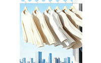 Space-Saving Drying Rack with Clamp Rustproof Window Drying Rack Outdoor Hardware Heavy-Duty for Rv
