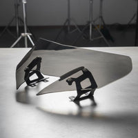 Motorcycle Front Windshield Guards Cyclist Motorbike Wind Screen Sport Wind Deflector for Long Distance Long-Distance Riding, Highway Riding