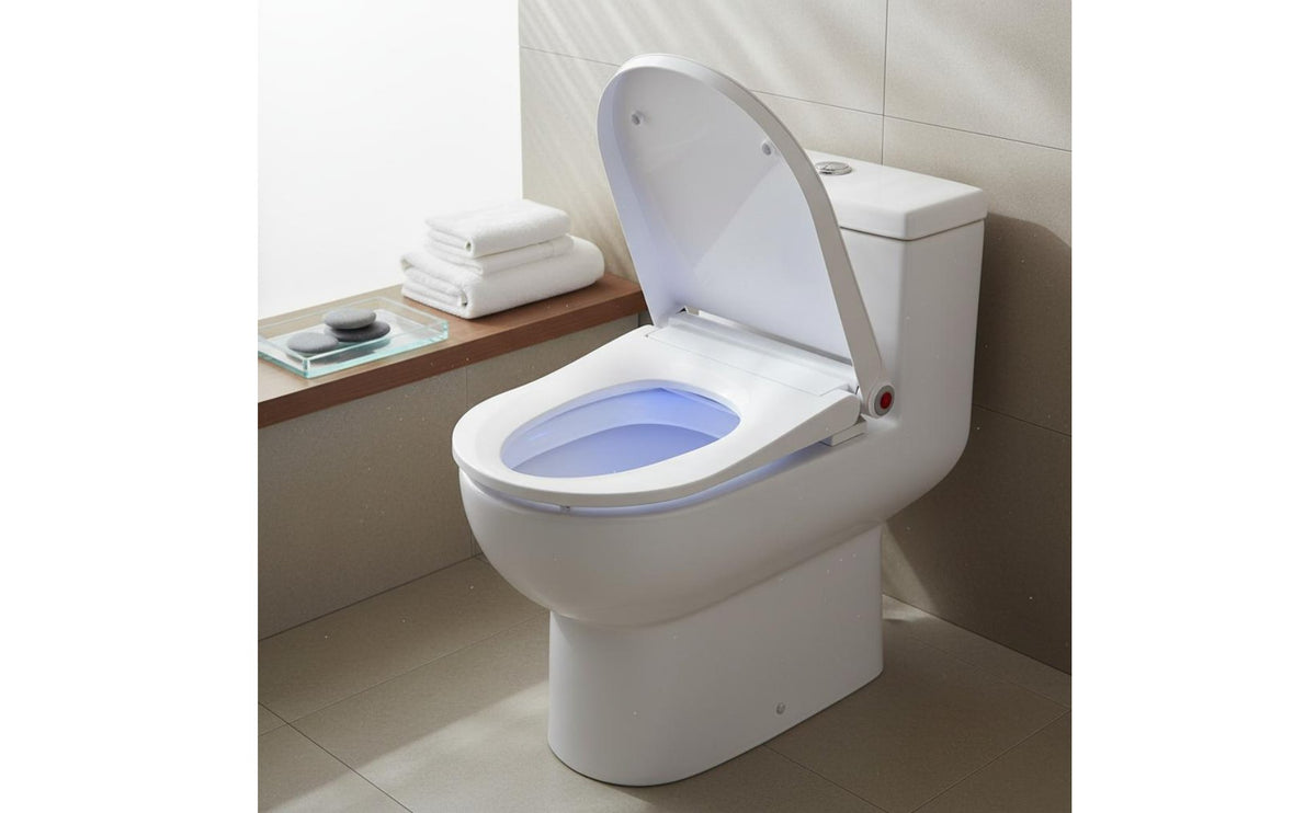 Sterilization Smart Bidet Toilet Seat Easy to Install Smart Toilet Lid Wireless Control Bathroom Fixture Waterproof