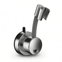 Adjustable Suction Cup Shower Head Holder Waterproof Shower Head Holder with Suction Cup Removable for Bathroom