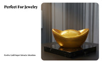 Gold Ingot Display, New Year Decoration, Jewelry Store, Mall Counter Display