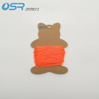 Lightweight Bear-Shaped Winding Card Flat Cardboard Winding Card Compact Line Spool Slimline for Anglers