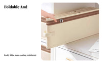 Compressible Clothes Box Side Handles Foldable Fabric Box Double closure