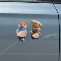 Self-Adhesive Anti-Collision Sticker Soft Door Bumper with Silicone Belly Adorable Dog Belly Sticker Playful for Furniture