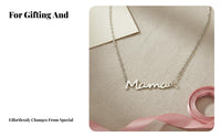 Mama Necklace Elegant Design Mother Necklace Versatile Design for Moms, Moms