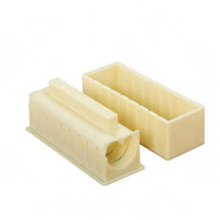 3-Piece Sushi Maker Set Food-Grade Plastic Sushi Mold Set Ribbed Sides Musubi Maker Mold