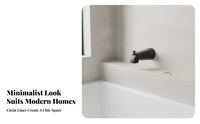 Tub Spout with Diverter Zinc Alloy Bathroom Fixture Metal Construction