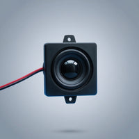 Speaker Enclosure with Wire 4 Ohm Car Speaker Cavity Sound Box Enclosure Compact 5 Watt for DIYers, Custom Builds