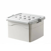 Plastic Storage Box Multipurpose Plastic Storage Bin Sturdy Construction