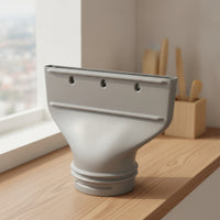 Tapered Exhaust Duct Adapter Compatible Air Conditioner Exhaust Adapter Sturdy Easy to Use for DIYers