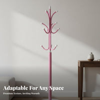 Standing Coat Rack Marble Base Standing Coat Hanger Multi-Hook Metal Garment Stand for Homeowners, Professionals, Living Room, Bedroom, Entryway