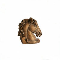 Horse Head Statue Gift Idea Horse Head Bust Realistic Details Table Ornament for Living Room, Office
