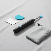 Real-Time Ear Cerumen Removal Tool with Camera Wireless Ear Cleaner with Camera Portable Otoscope with Light Handheld for Adults, Home