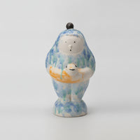 monster Figurine Hand Painted Ceramic Figurine Decorative Figurines for Living Room