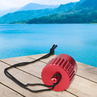 Anodized Finish DIN Dust Cap Lightweight Regulator Initial Stage Dust Cap Knurled Grip Aluminum Valve Plug