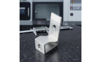 Golf Vehicle Shock Bracket Two-Hole Shock Absorber Mounting Bracket Silver Vehicle Part