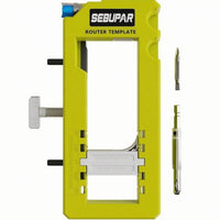 Hinge Mortising Jig Mortising Guide Rectangular Hardware Tool