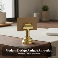 Place Card Holder Versatile Table Number Stand Reusable Table Number Holder for Restaurant Owners, Restaurants, Weddings, Office Desk