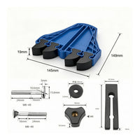 Woodworking Featherboard Adjustable Featherboard with Miter Slot Bar Feather Board Flexible Tool Easy Tension Control