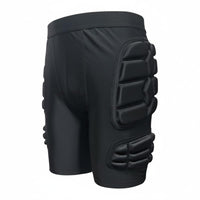 Anti-Collision EVA Padded Shorts Shock Absorption Ski Protection Shorts Thickened Padding Snowboard Moisture-Wicking for Adults, Skiing, Snowboarding, Skating, Football