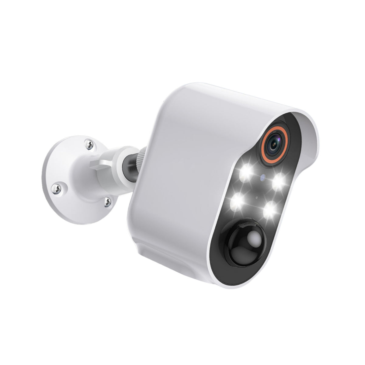 Outdoor Wireless Security Camera Adjustable Security Camera with Bracket Weatherproof Distant Access for Porch, Driveway