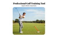 Improves Stability Golf Swing Plane Corrector Immediate Visual Feedback Golf Swing Plane Coach For Right and Left-Handed Players