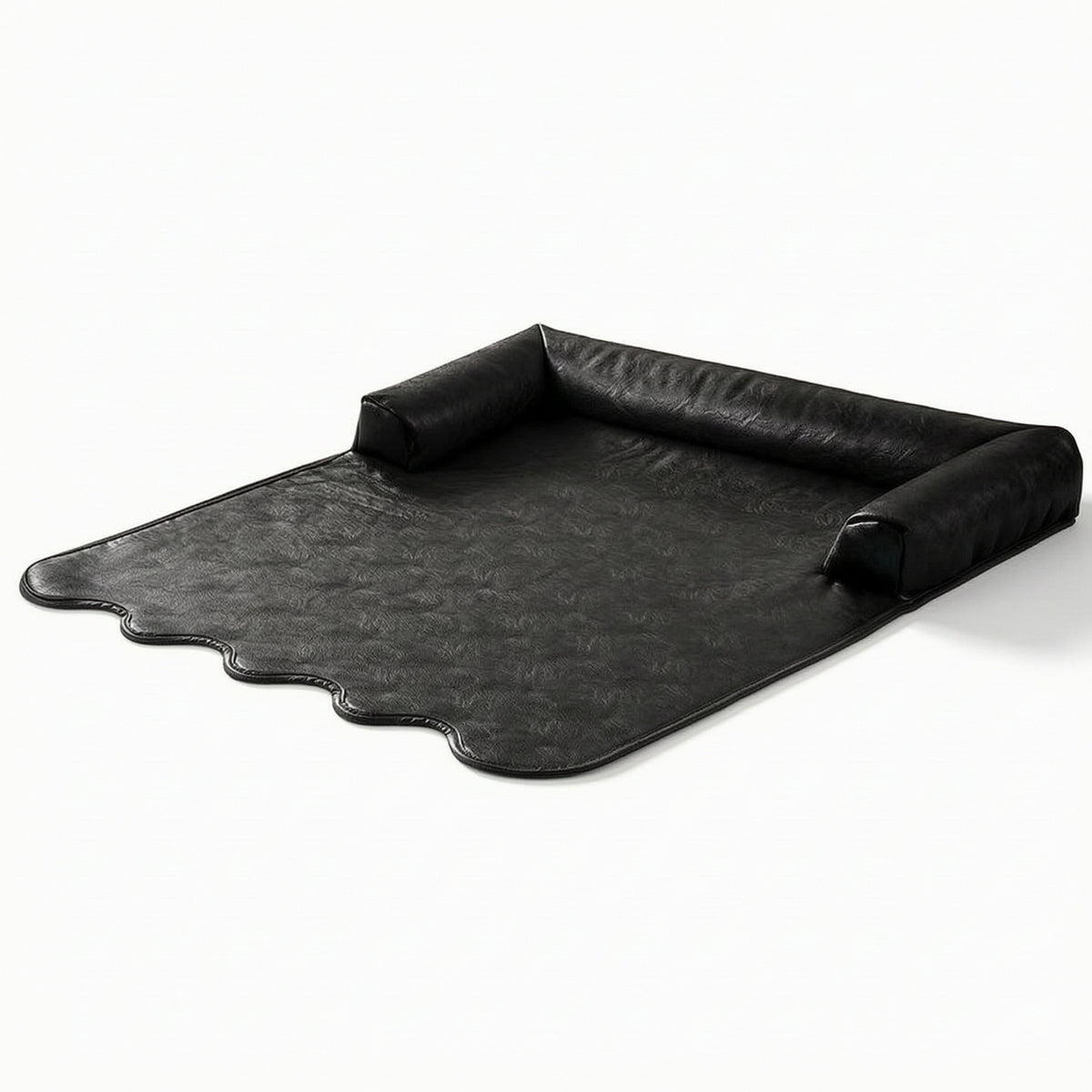Pet Sleeping Mat Waterproof Dog Mat with Raised Edge Scratch-Resistant for Couch