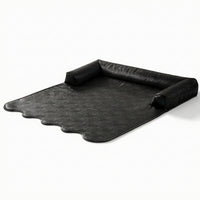 Pet Sleeping Mat Waterproof Dog Mat with Raised Edge Scratch-Resistant for Couch